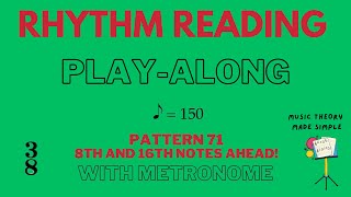 🎵 38 rhythm play along🎵 🥁 [upl. by Zullo]