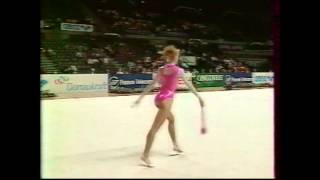 Krystyna LESKIEWICZ POL clubs  1995 Vienna worlds AA [upl. by Eeliab]