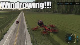 Deadwood Solo Episode 4 Windrowing Prairie Tall Grass amp More FS22 PS5 [upl. by Nikolas840]