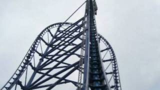 Mr Freeze Front Seat onride POV Six Flags St Louis [upl. by Ettevad832]