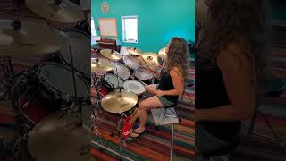 Electric Avenue by Eddy Grant  Drum Cover by Katelyn Banks [upl. by Aika]