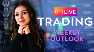 WEEKLY OUTLOOK 23rd September I EURUSD GBPUSD DXYLIVE FOREX TRADING [upl. by Imeon85]