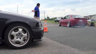 Bimmerfest East 2012 Burnout Gets Busted [upl. by Cima]