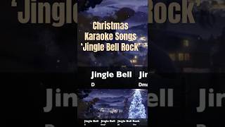 Jingle Bell Rock Acoustic Guitar Christmas Karaoke Songs with Lyrics [upl. by Horter]