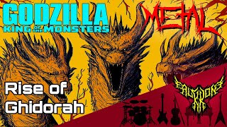 Godzilla King of the Monsters  Rise of Ghidorah 【Intense Symphonic Metal Cover】 [upl. by Husch387]