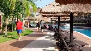 Sandos Playacar Adults only section tour [upl. by Lorre]