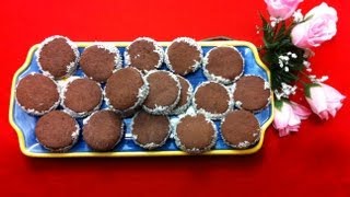 Receta Alfajores de Chocolate y Dulce de Leche  La Cocinadera [upl. by Apfel]