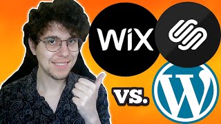 Wix Vs Squarespace Vs Wordpress  Which Is Better [upl. by Avi]