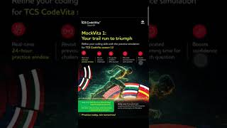 TCS Code Vita Season 12 Mock Vita 2024 tcscodevita tcs mocktest [upl. by Hsekar]