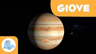 Giove il pianeta gigante  Il Sistema Solare in 3D per bambini [upl. by Odlavso768]