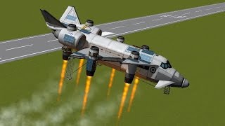 KSP  Heavy Transport VTOL Testflight 1 [upl. by Atteynek205]