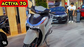 Honda Activa 7G ExShowroom Price Launch Date Mileage Top Speed Colours amp More Specifications 🤩🛵 [upl. by Drofnelg]