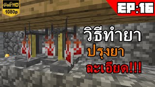 NUENGZKUNG  Minecraft188 16 วิธีทำยาปรุงยาผสมยาละเอียด [upl. by Squires]