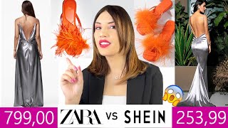 SHEIN x ZARA  As mesmas peças da ZARA na SHEIN pela METADE do PREÇO 21 😍 [upl. by Aivatnohs439]