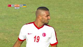 2017 07 30 FOOTBALL MEN TURKEY vs UKRAINE GOLD MEDAL MATCH HIGHLIGHTS [upl. by Ellirehs]