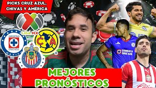 Mis MEJORES PRONOSTICOS de Cruz Azul Chivas y América  Jornada 5 Liga MX [upl. by Asseralc688]