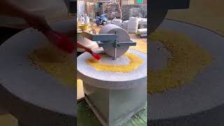 Usage process of electric stone mill [upl. by Htebazle]