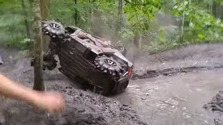 Lifted RZR Flips In West Virginia [upl. by Stacie]