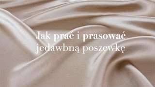 Jak prać i prasować jedwabną poszewkę by Dariia Day [upl. by Kcirednek]