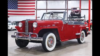 1948 Willys Overland Jeepster  Overview [upl. by Nuli]