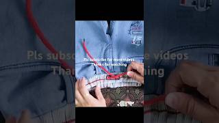 Sewing tips and tricks  easy to change elastic in pants shorts viralvideo diy trending [upl. by Ennire]