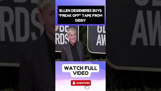 Ellen DeGeneres Buys quotFreak Offquot Tape from Diddy  Lawyer Says Hollywood Tries to Block It PART 8 [upl. by Wyndham408]