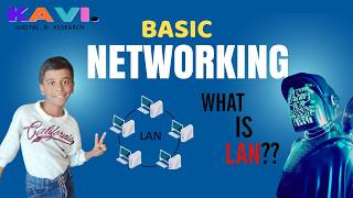 Basic Networking Concepts Part1 networkingbasics LAN peertopeer kaviwebdesigns networksetup [upl. by Naic]