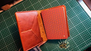 Making Handmade Leather Passport amp Notebook Wallet  El Yapımı Deri Pasaport amp Defter Cüzdanı Yapımı [upl. by Solraced447]