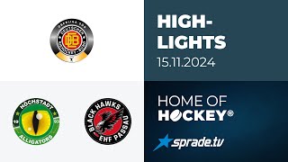 15112024  Highlights  Höchstadter EC vs EHF Passau Black Hawks [upl. by Dru]