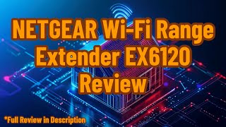 NETGEAR WiFi Range Extender EX6120 Review [upl. by Edvard]