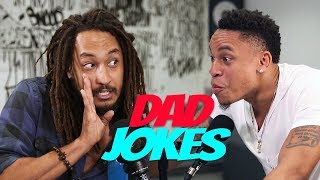 Dad Jokes  You Laugh You Lose  Patrick vs Rotimi  All Def [upl. by Ahsikyt]