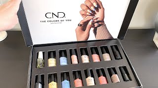 CND VINYLUX SPRING 2021 COLORS OF YOU  SWATCH amp COMPARISON [upl. by Junji]