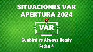 APERTURA 2024  Partido Guabirá vs Always Ready [upl. by Ennaesor]