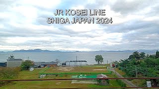 JR KOSEI LINE SHIGA JAPAN 2024 BGM Tangerine Dream quotWhite Eaglequot [upl. by Colburn680]