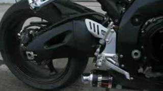 HR1 EXHAUST GSXR 600750 [upl. by Uella]