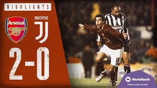 Fabregas amp Henry fire us to victory  Arsenal 20 Juventus  Highlights  March 28 2006 [upl. by Roehm]