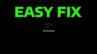 How To Fix Windows Stuck on Restarting Screen [upl. by Kraul]