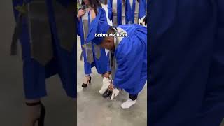 Student Breaks Into Dance at Graduation Despite Teachers Warning 🎓 [upl. by Ime]