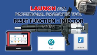 RESET FUNCTION  INJECTOR CODING NISSAN [upl. by Haras36]