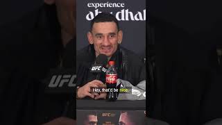 Max Holloway Shares Heartfelt Respect for Dustin Poirier 💥 [upl. by Megdal]