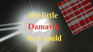 1 vs 50  the little Damavik that could  Eve online  Solo pvp [upl. by Akenn]