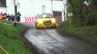 Baptiste Avronsart et Antoine Denoulez au rallye Charlemagne 2022 [upl. by Gardel]