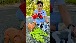 Two Remote control Cow and horse Unboxing🐎🐄🔥 [upl. by Felty]