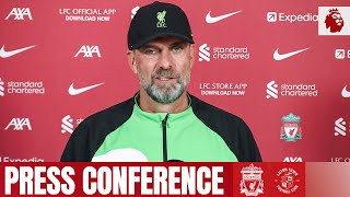 Jürgen Klopps Premier League press conference  Liverpool vs Luton Town [upl. by Kazim344]