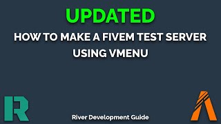 How to make a FiveM Test Server with TxAdmin amp vMenu 2024 [upl. by Pansy948]