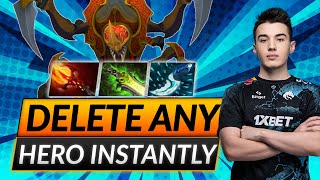 How Collapse ONESHOTS EVERYONE  Hyper Aggressive Offlane Playstyle  Dota 2 NYX 735B Guide [upl. by Auhesoj]