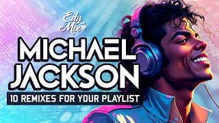 Michael Jackson REMIXES  TOP 10  No Comando das Mixagens DJ Edy Mix [upl. by Venu7]