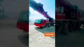 Liebherr Mobile Crane marching shortsvideo mobilecrane viralshort sidhumoosewala [upl. by Hiasi]