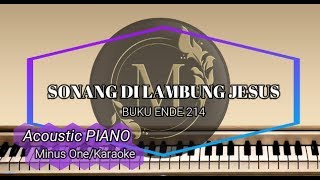 Sonang Di Lambung Jesus  Buku Ende 214  PianoMinus OneKaraoke  Meity Nababan Music [upl. by Fogarty]