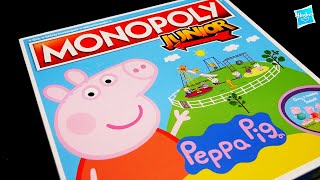 Hasbro Gaming Polska  Jak Grać w Monopoly Junior Peppa Pig [upl. by Agate]